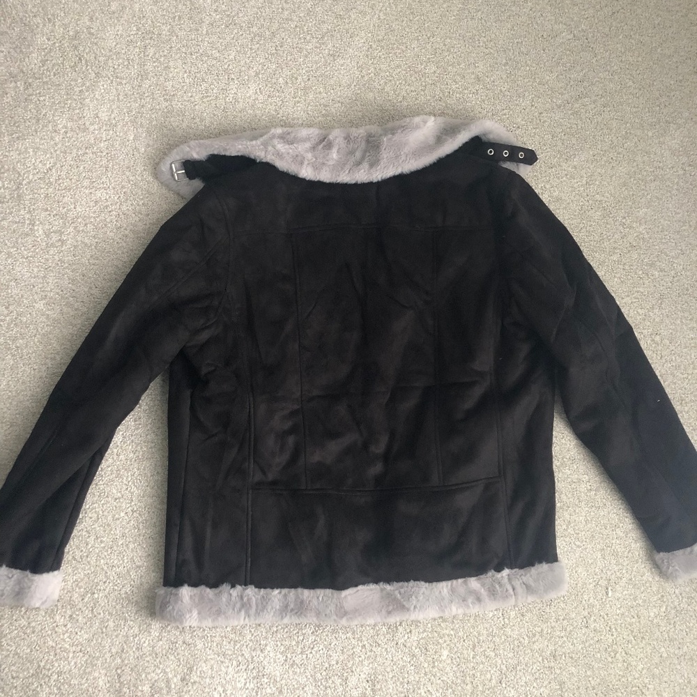 Aviator Style Jacket - BooHooMAN - Picture 3 of 3